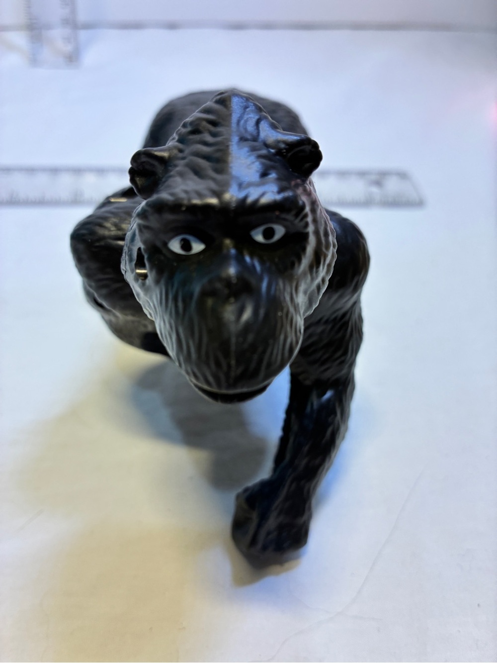 GREENBRIER International Plastic 3”x 4” GORILLA Ape Figure has sound